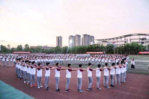 甘甜记忆，四川城市技师学院2019级军训合集